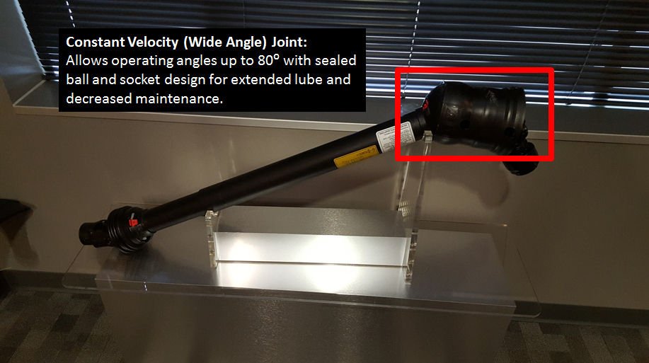 Constant Velocity (Wide Angle) Joint Weasler Engineering, Inc.Weasler