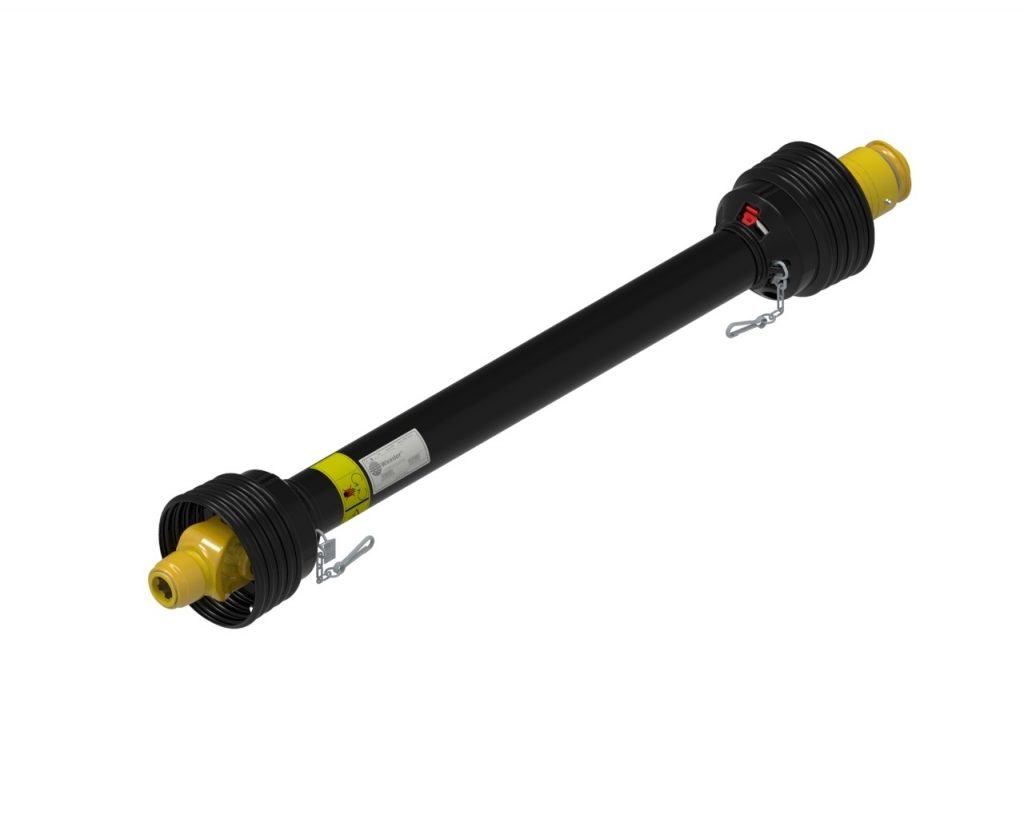 AW35 Series Profile PTO Drive Shaft With Overrunning Clutch Yoke