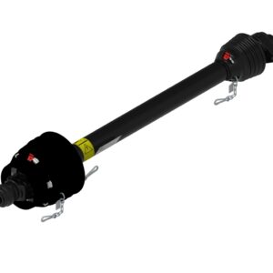 AW35-80 Unequal Arm Series CV Wide Angle Profile PTO Drive Shaft With Ball Shear Clutch Yoke